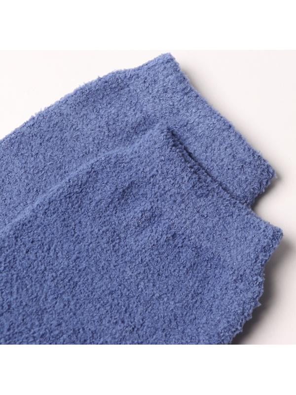 Носки женские махровые «Дракончик с подарочной коробкой», цвет синий, размер 36-40