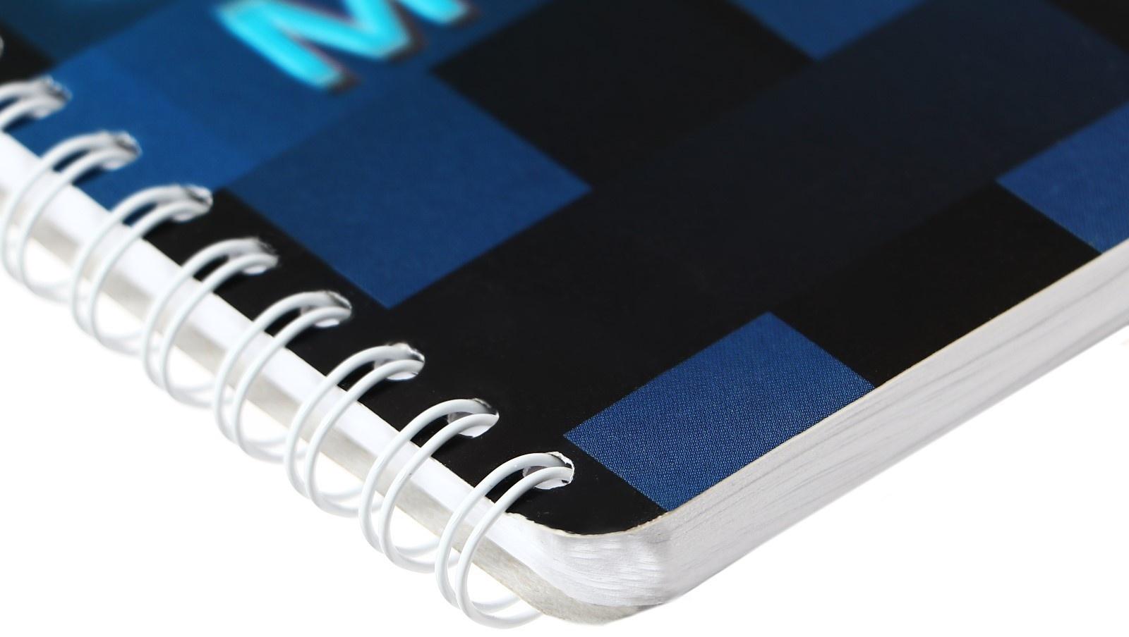 Телефонная книжка А5, 80 листов в линию на гребне 