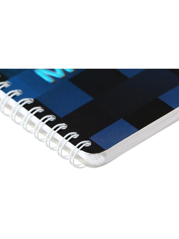 Телефонная книжка А5, 80 листов в линию на гребне 