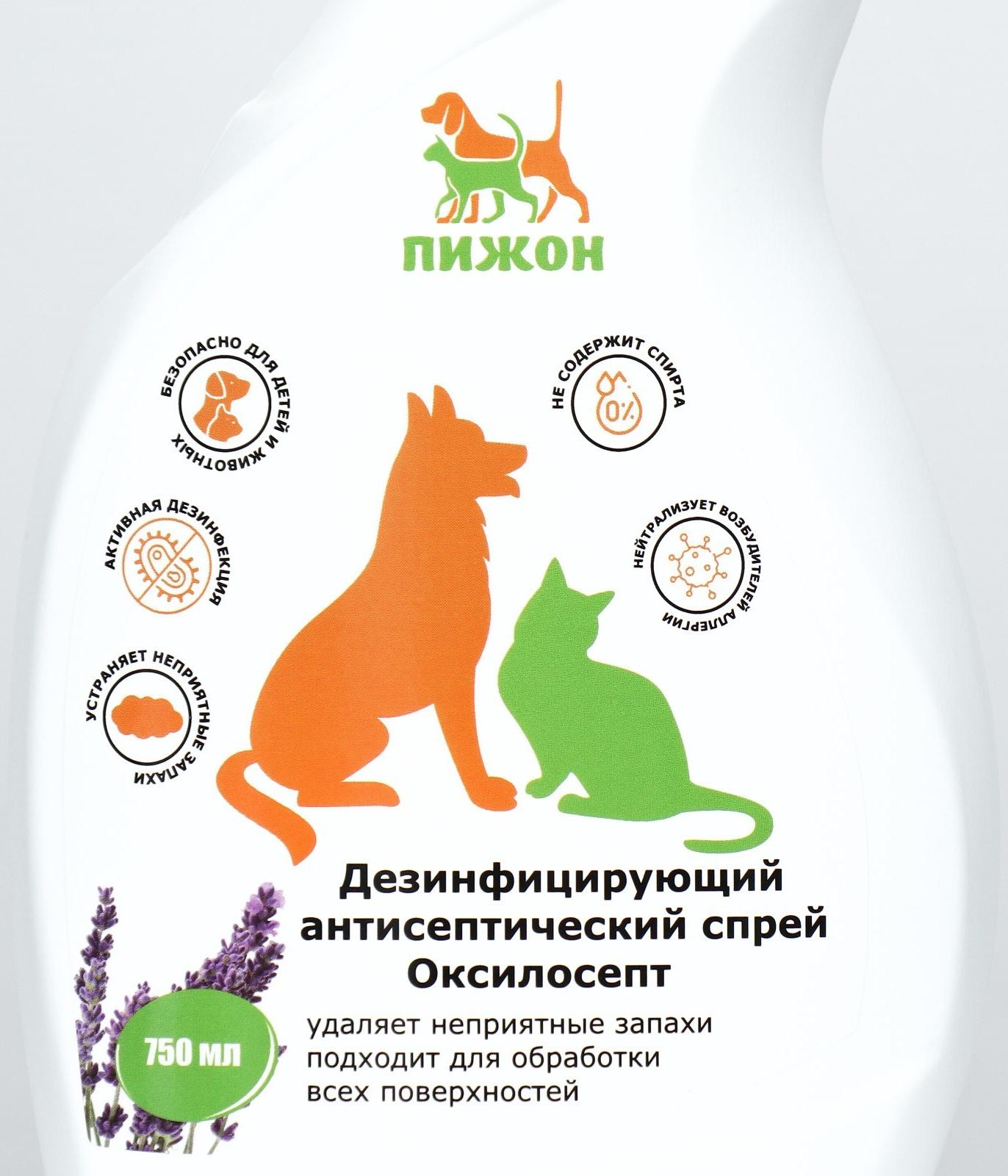 Дезинфицирующий антисептический спрей 