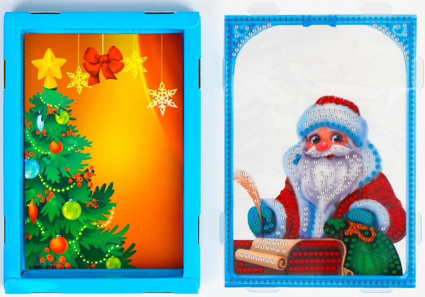 Алмазная мозаика «Дед Мороз»