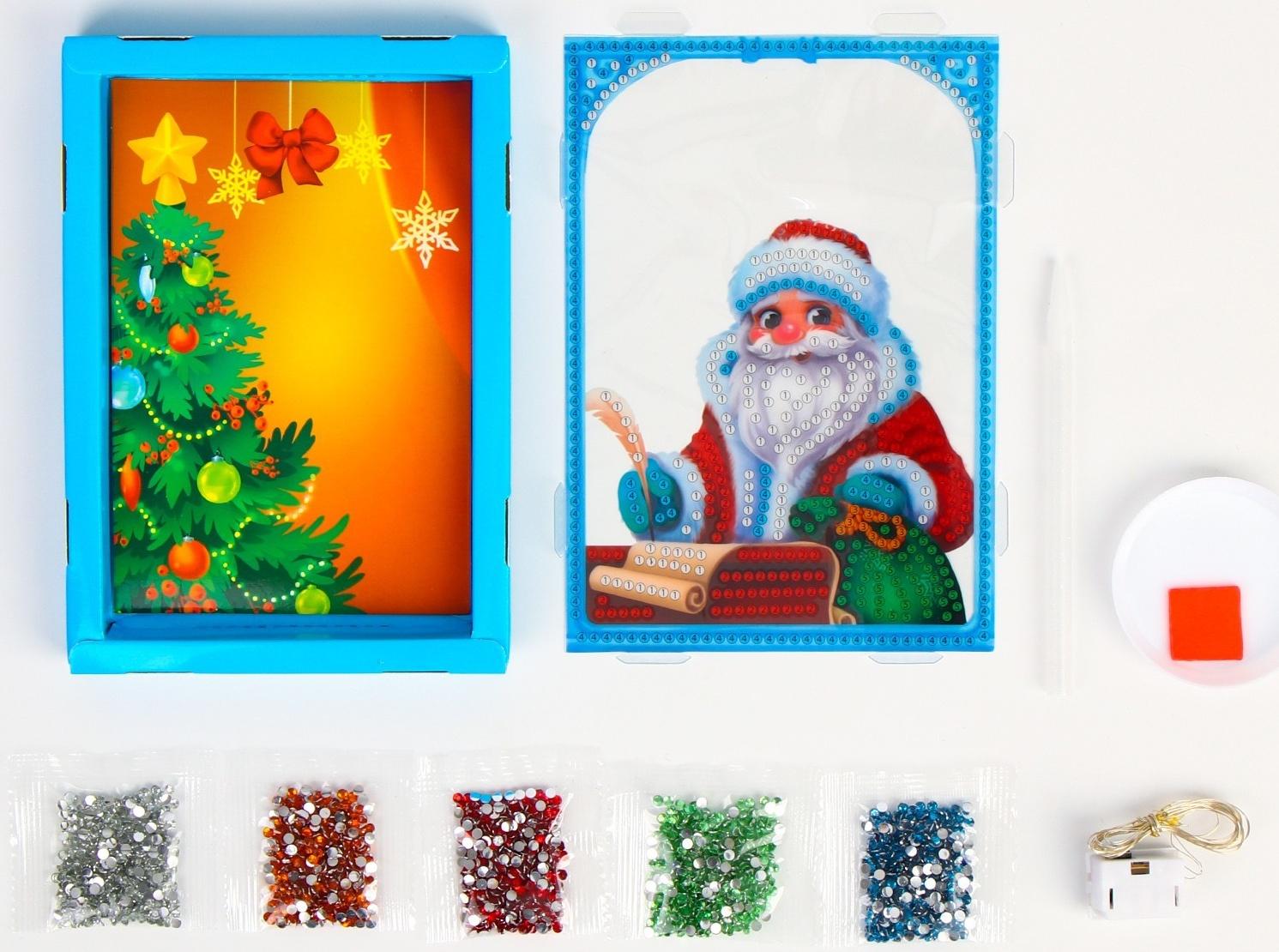 Алмазная мозаика «Дед Мороз»