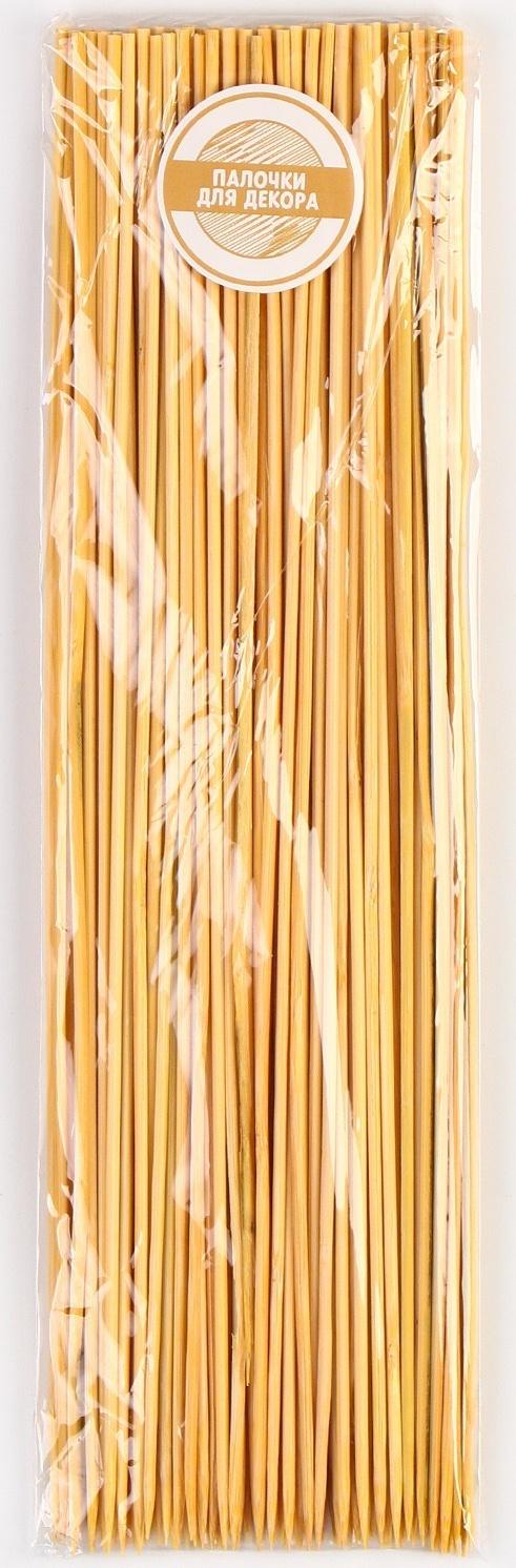 Набор деревянных палочек для декора, 100 шт., 1 × 9 × 30 см