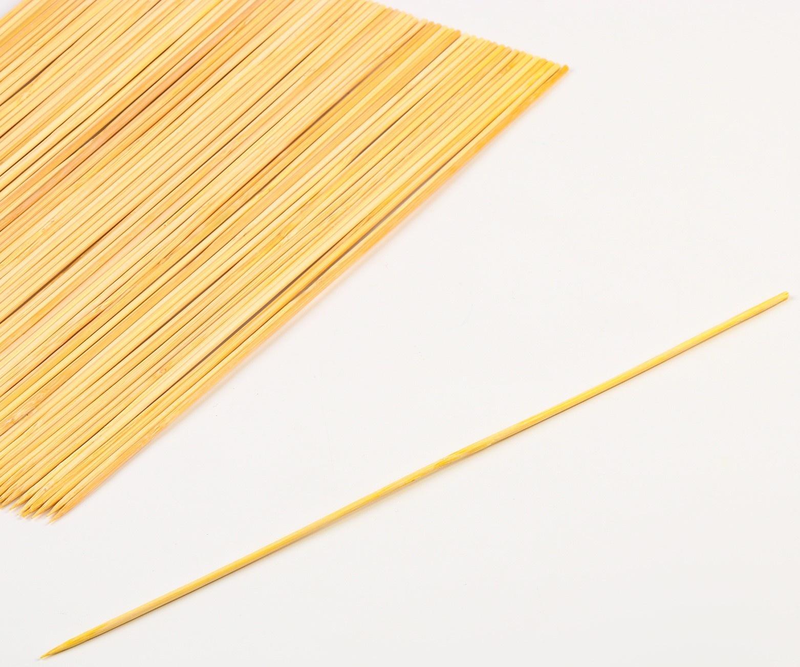 Набор деревянных палочек для декора, 100 шт., 1 × 9 × 30 см