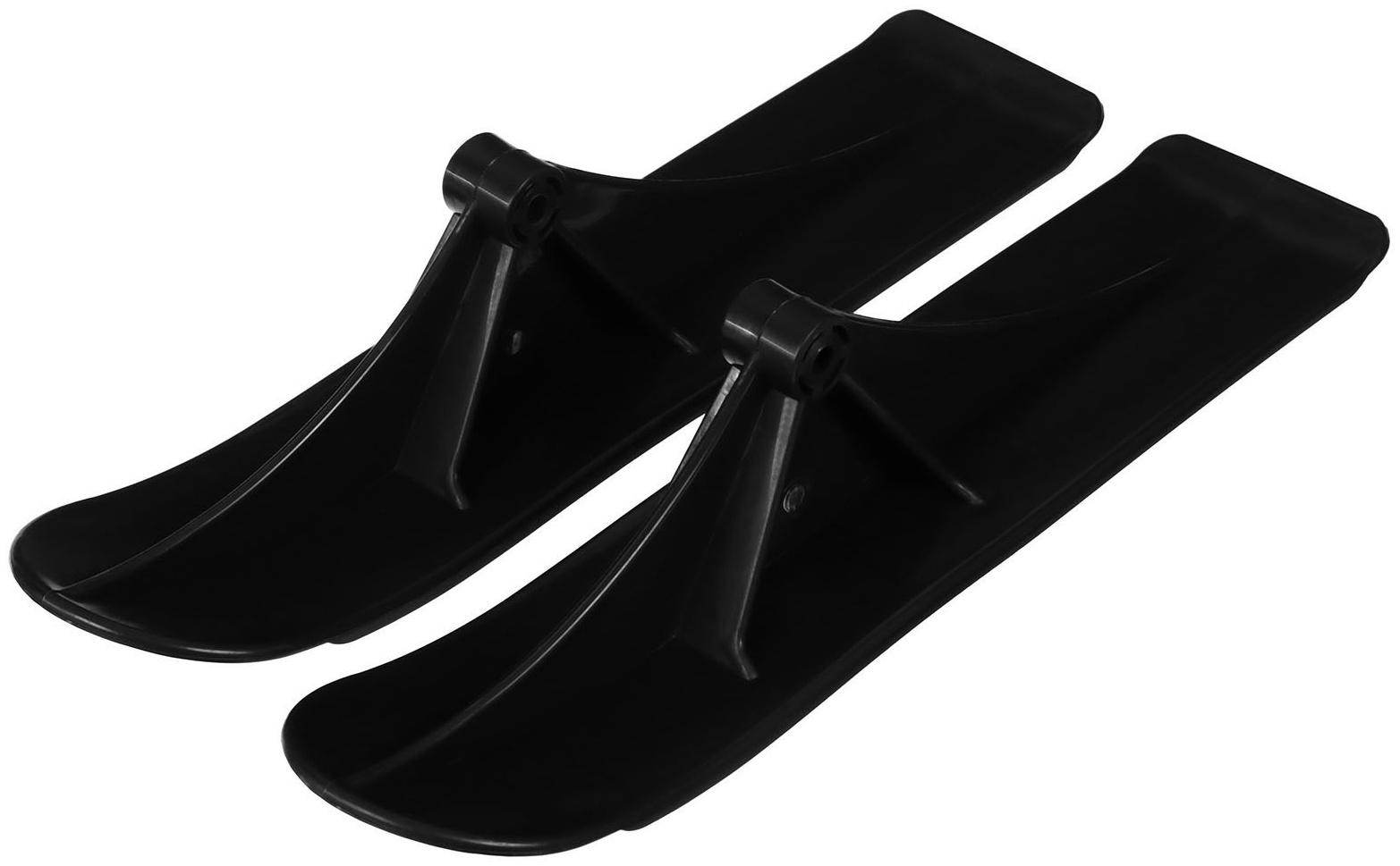 Лыжи для самокатов-снегокатов GRAFFITI, пара, цвет чёрный