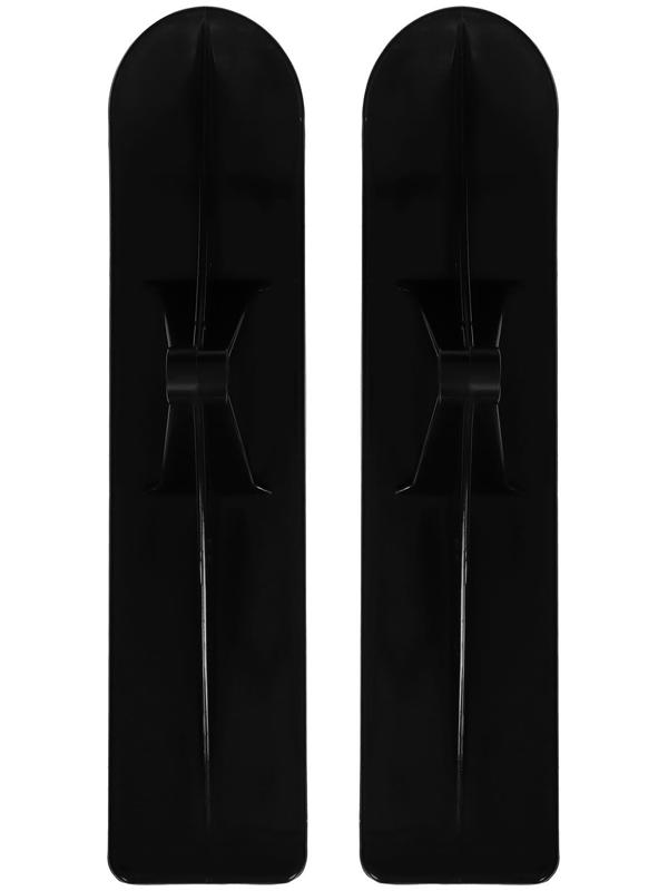 Лыжи для самокатов-снегокатов GRAFFITI, пара, цвет чёрный