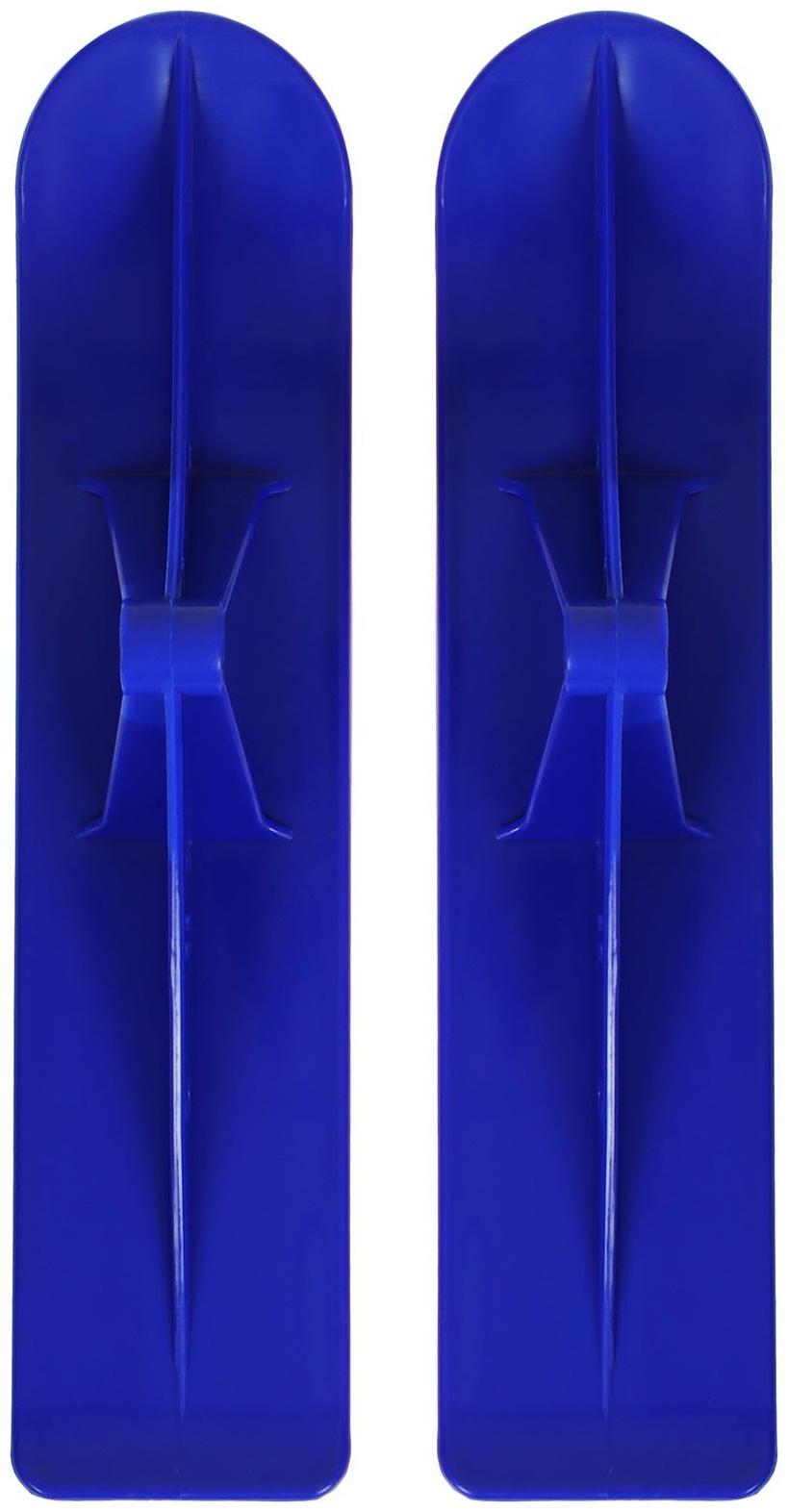 Лыжи для самокатов-снегокатов GRAFFITI, пара, цвет синий