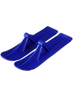 Лыжи для самокатов-снегокатов GRAFFITI, пара, цвет синий