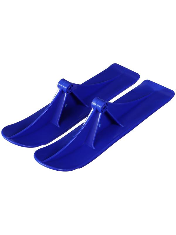 Лыжи для самокатов-снегокатов GRAFFITI, пара, цвет синий