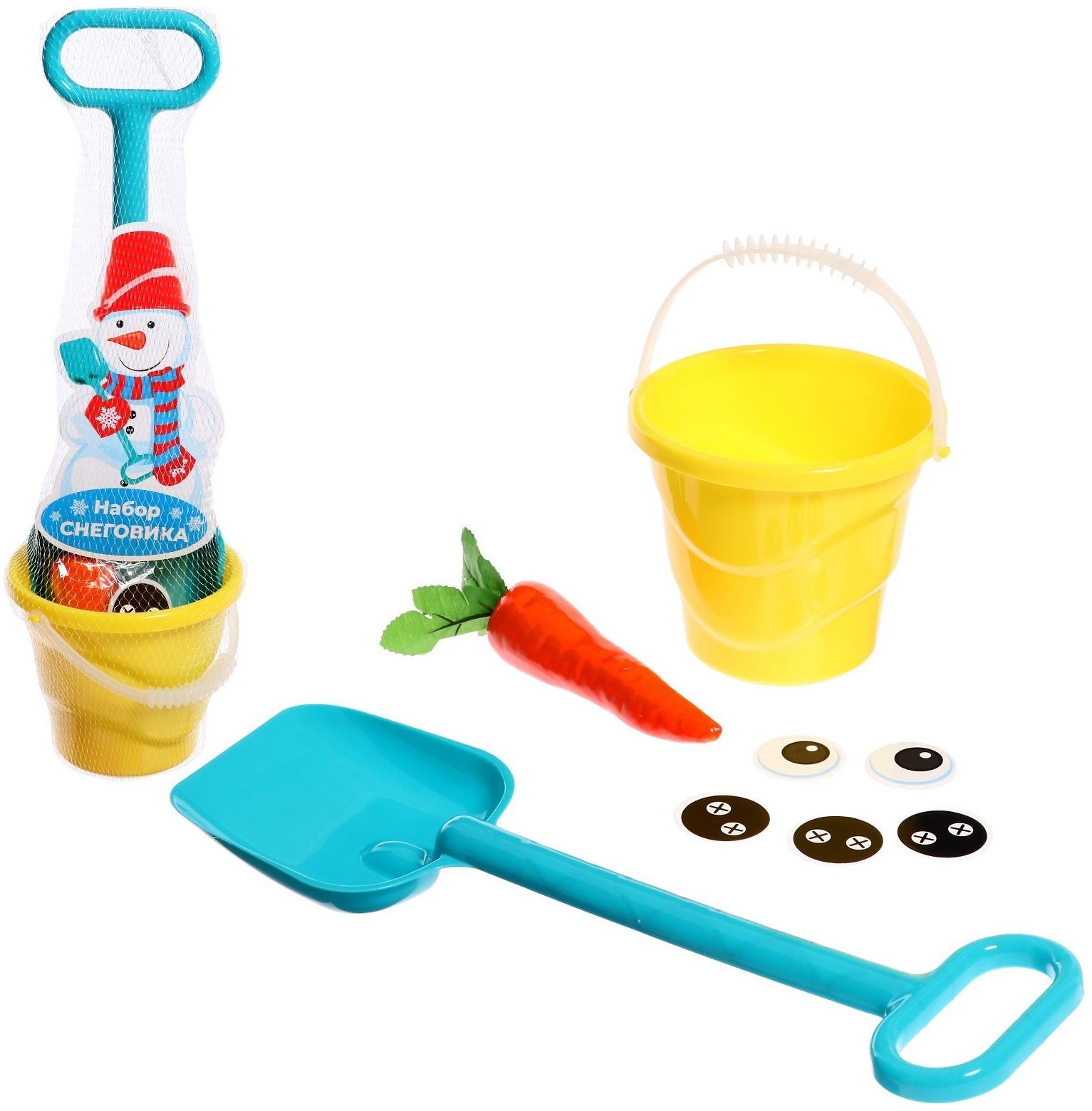 Набор для лепки снеговика, МИКС