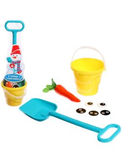 Набор для лепки снеговика, МИКС