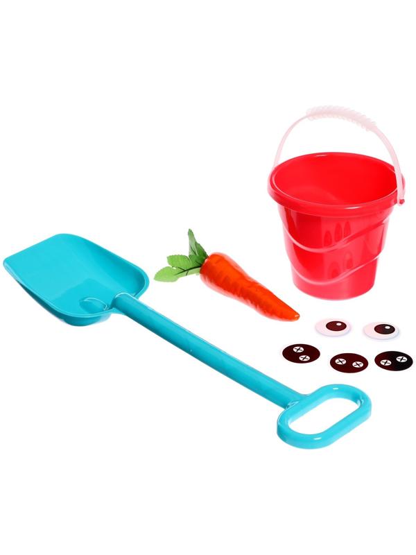 Набор для лепки снеговика, МИКС