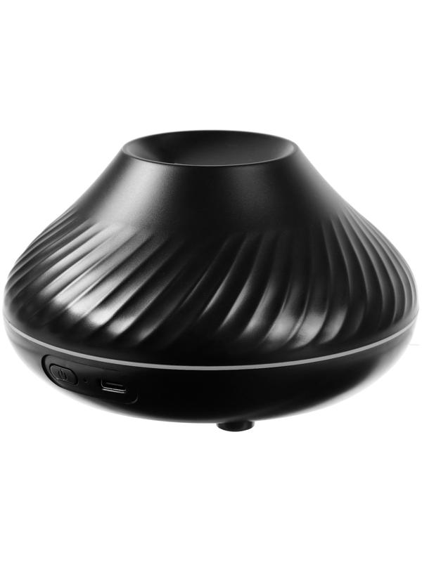 Увлажнитель воздуха Luazon HM-10, эффект пламени, 130 мл, 4,5 Вт, USB, чёрный
