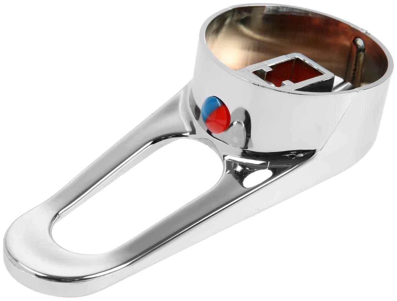 Ручка для смесителя ZEIN, под картридж 35 мм, пластик, цвет хром