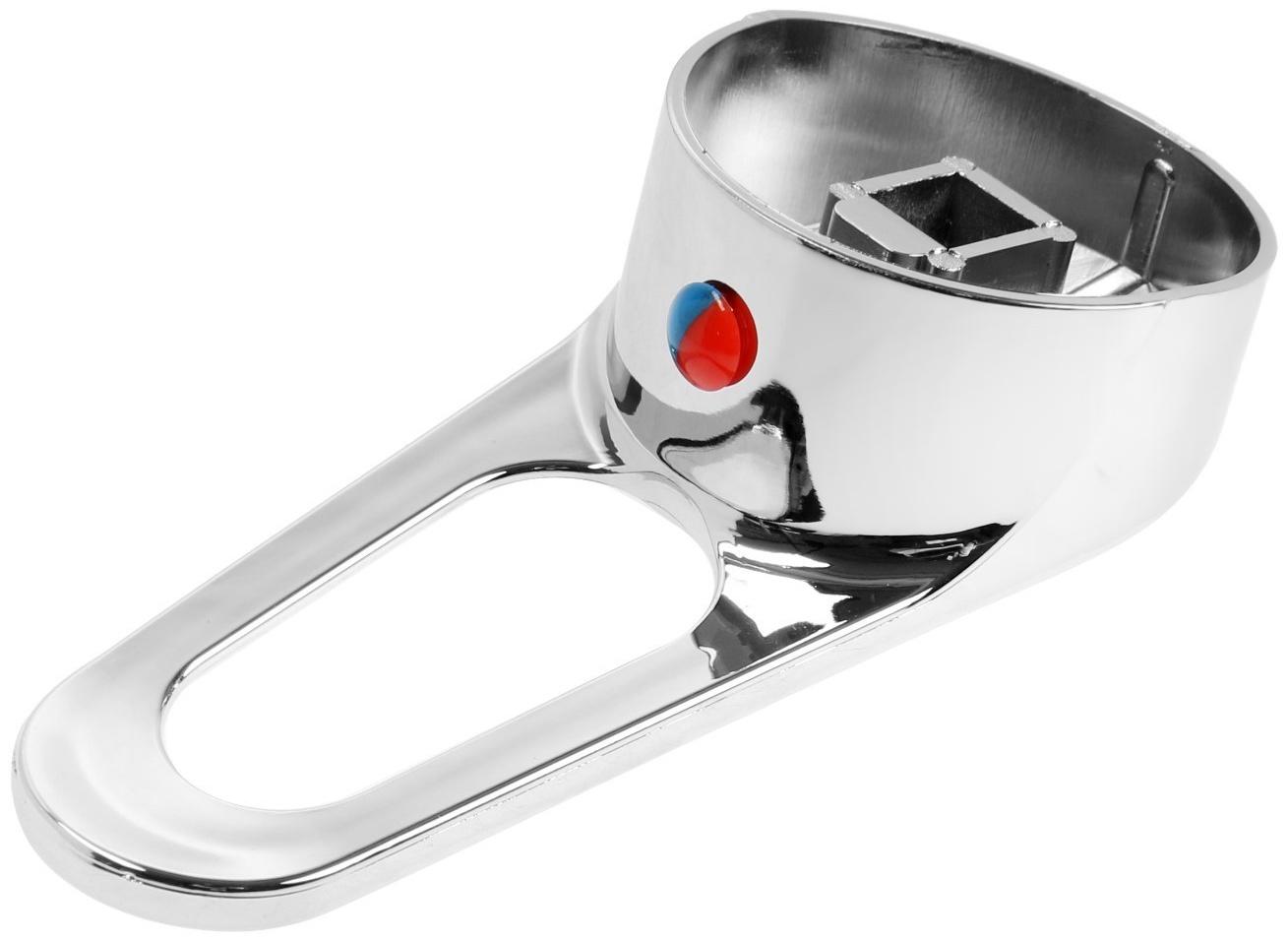 Ручка для смесителя ZEIN, под картридж 40 мм, пластик, цвет хром