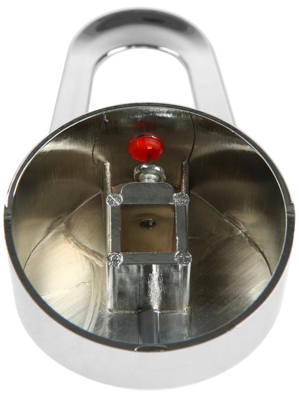 Ручка для смесителя ZEIN, под картридж 40 мм, пластик, цвет хром