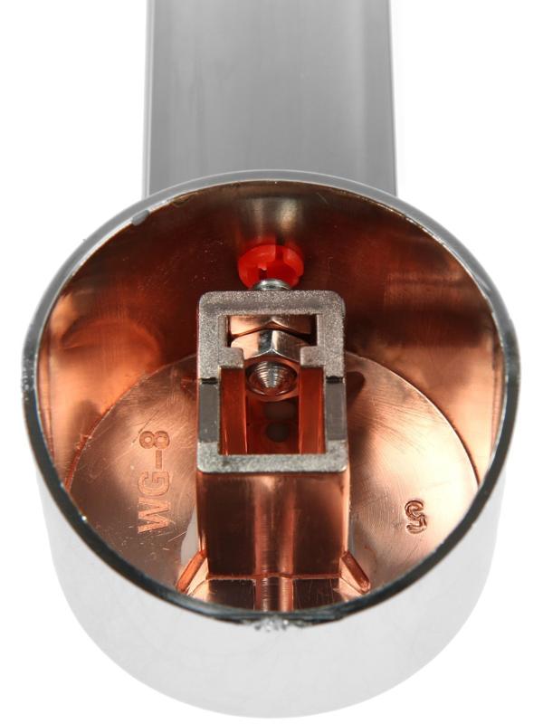 Ручка для смесителя ZEIN, под картридж 35 мм, пластик, цвет хром