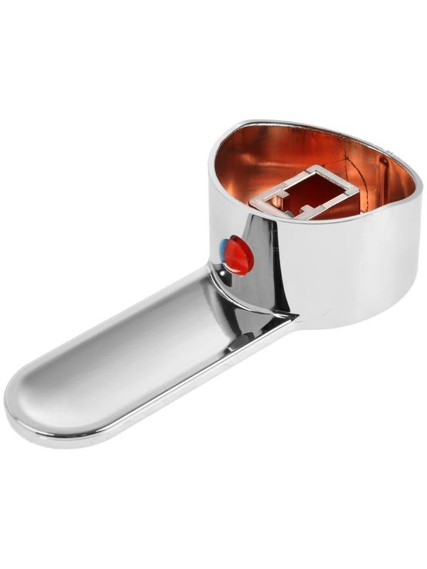 Ручка для смесителя ZEIN, под картридж 35 мм, пластик, цвет хром