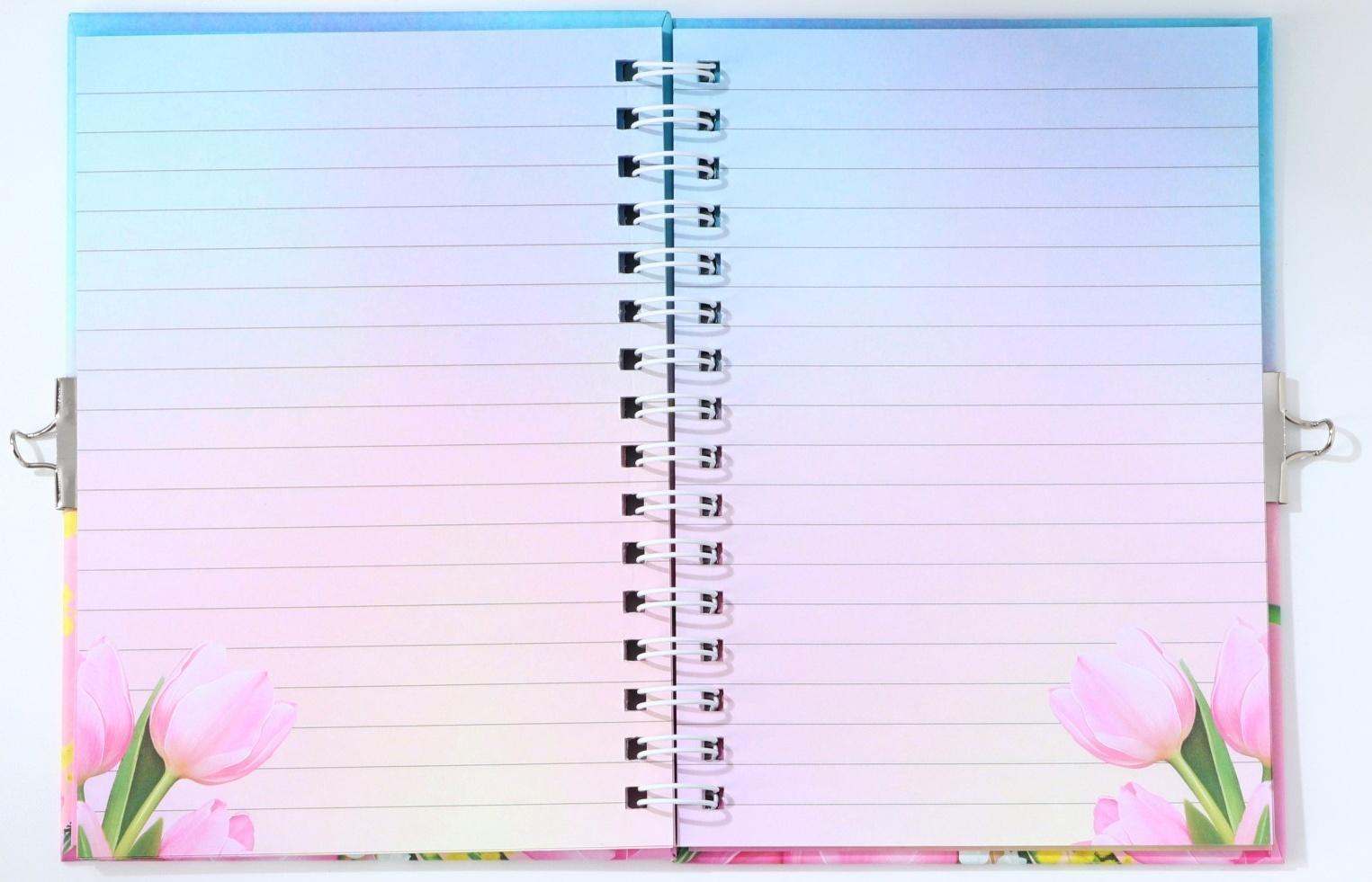 Блокнот на замочке А6, 50 л «С 8 МАРТА»