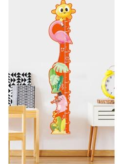 Наклейка пластик интерьерная цветная ростомер 