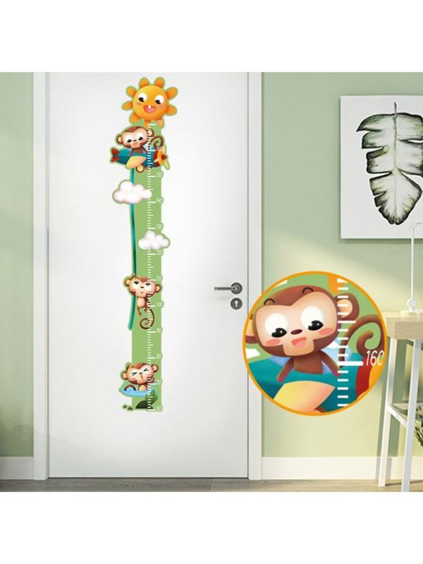 Наклейка пластик интерьерная цветная ростомер 