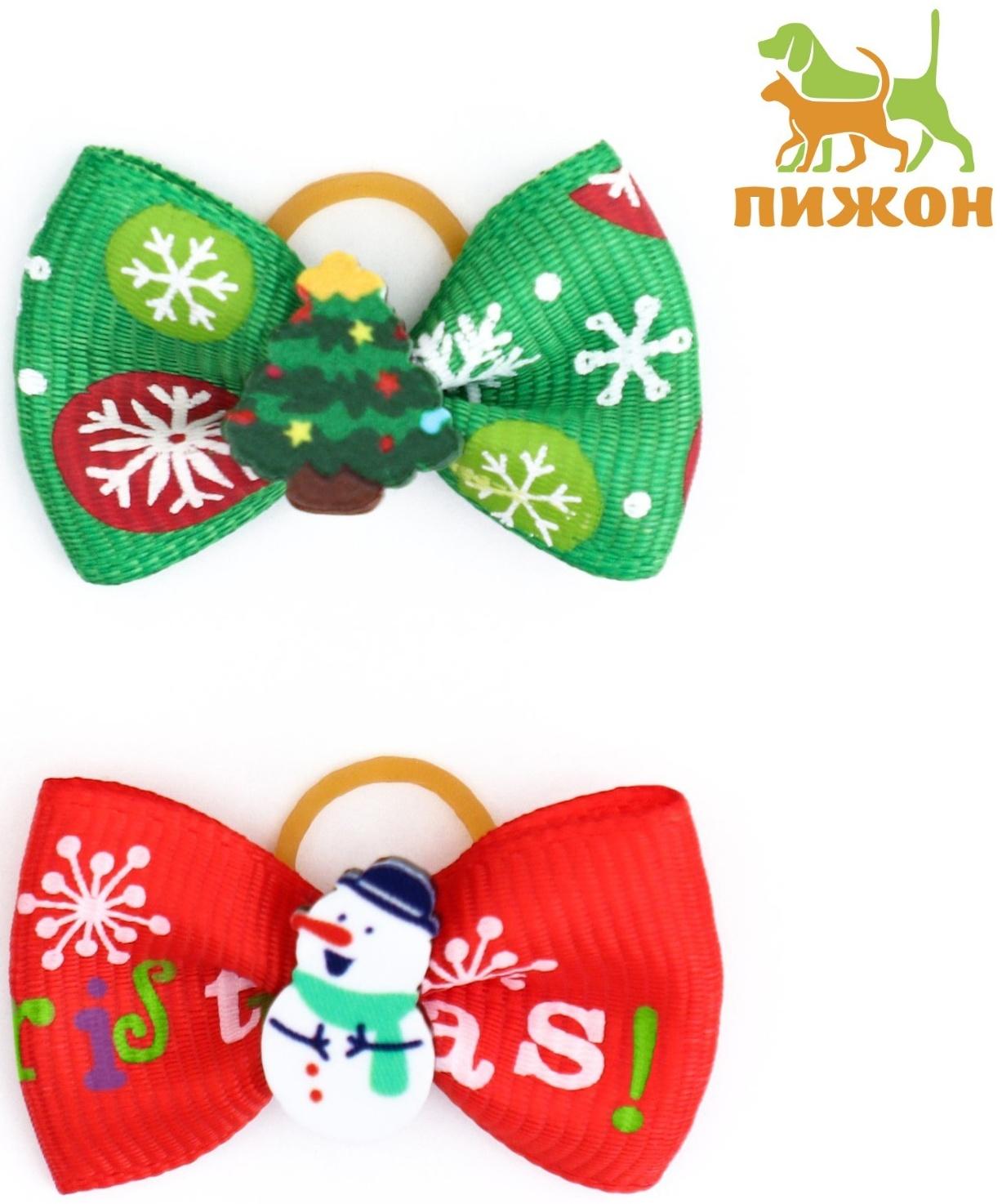 Резинки новогодние 