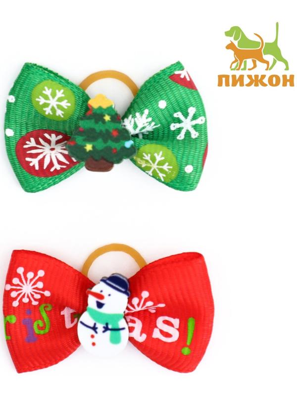 Резинки новогодние 