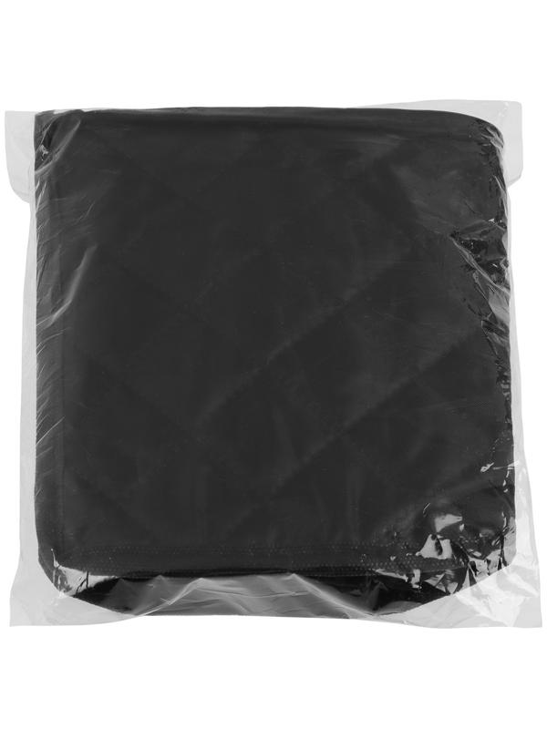 Урна-органайзер в автомобиль, стеганая, оксфорд, черная, 24 х 20 см