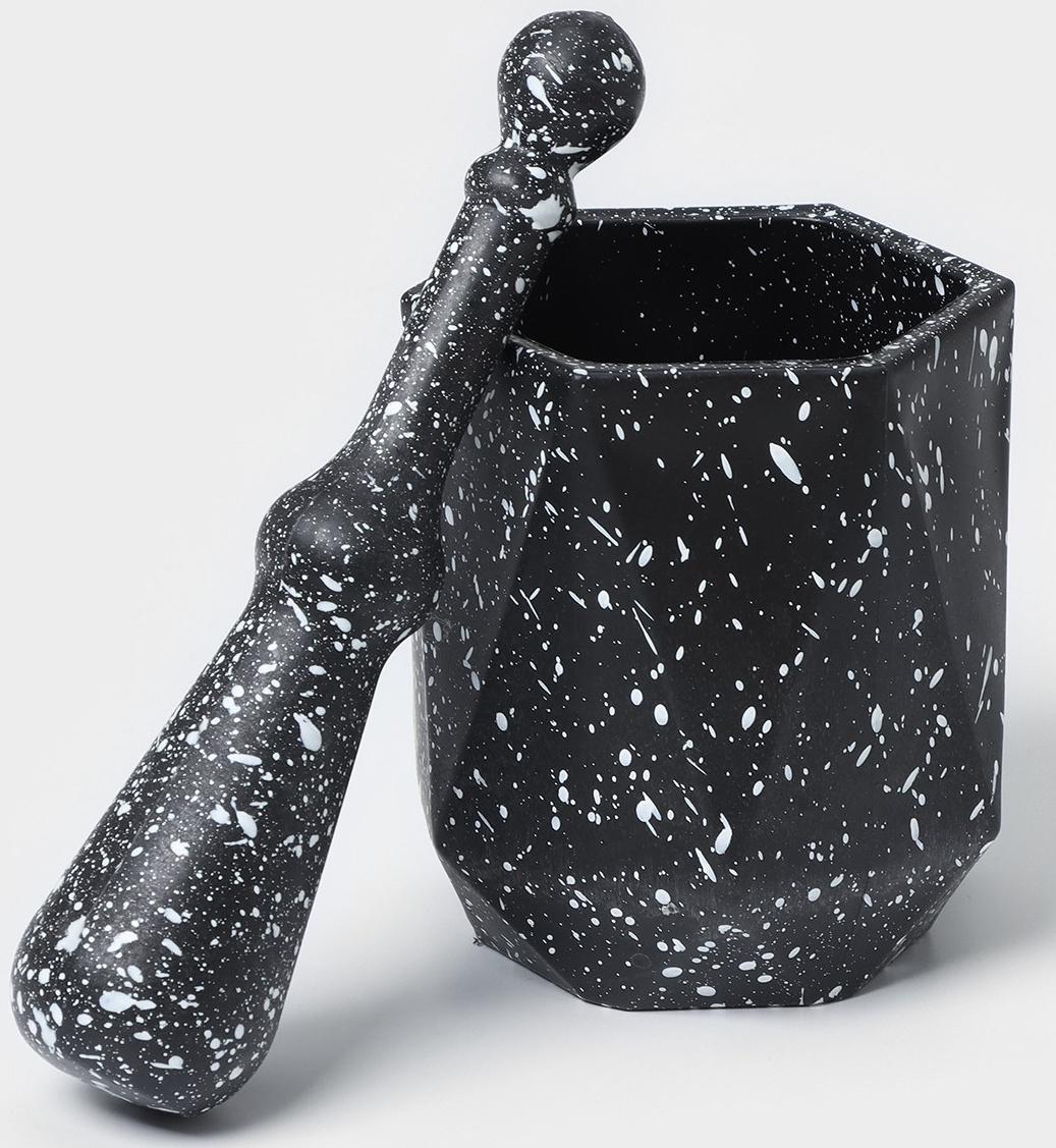 Ступка с толкушкой «Грани», пластик