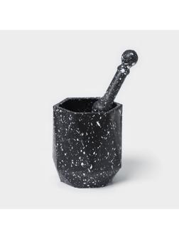 Ступка с толкушкой «Грани», пластик