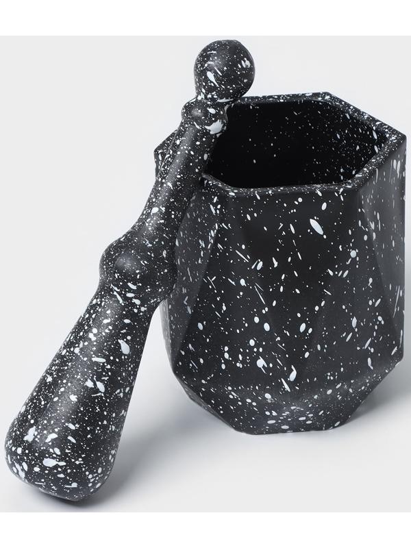 Ступка с толкушкой «Грани», пластик