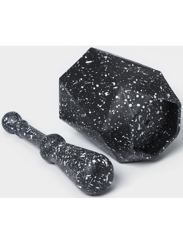 Ступка с толкушкой «Грани», пластик