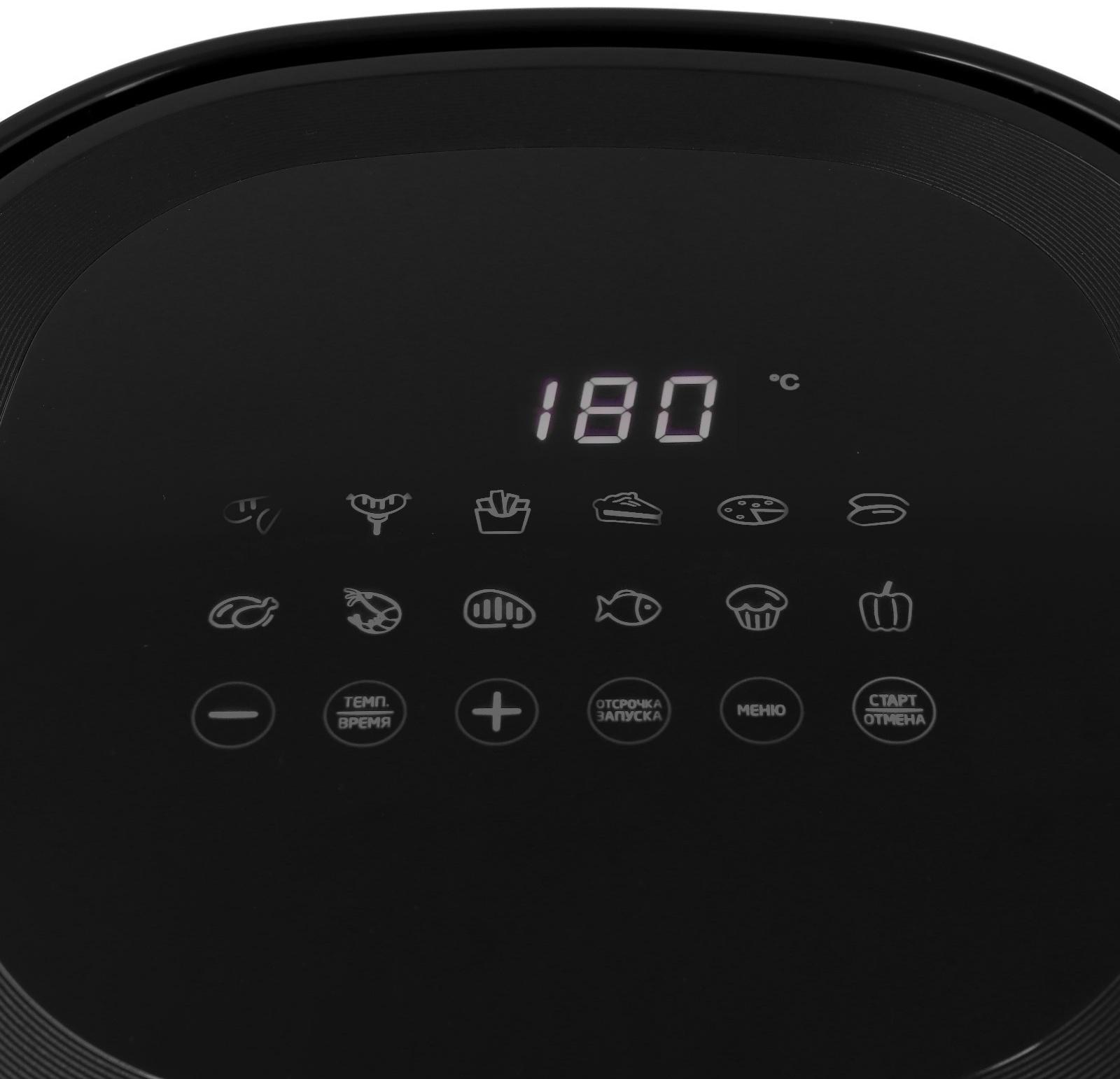 Аэрогриль Leonord LE-1708, 1500 Вт, 5 л, чёрный