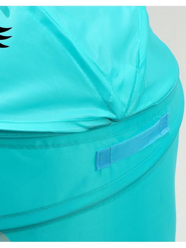 Корзина для игрушек «Единорог» с ручками и крышкой, 55 х 33 х 33 см