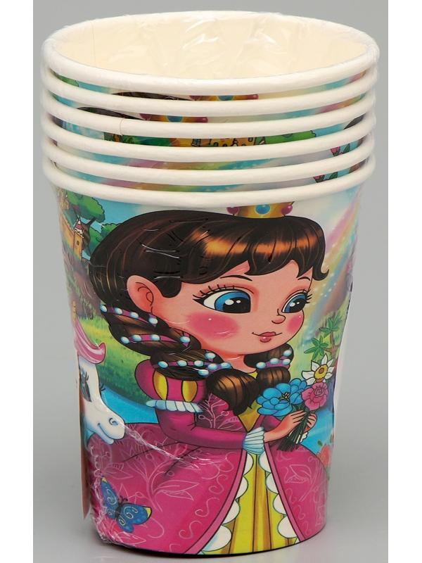 Стаканы бумажные «Принцесса»