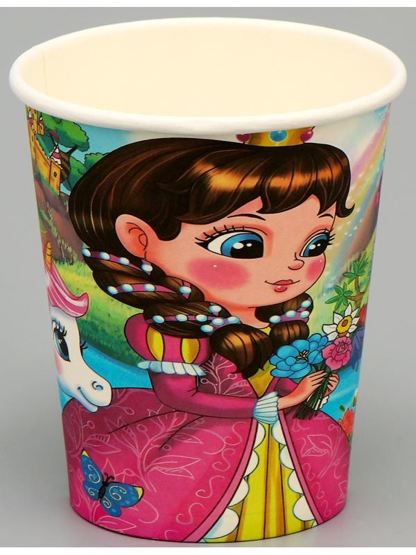 Стаканы бумажные «Принцесса»