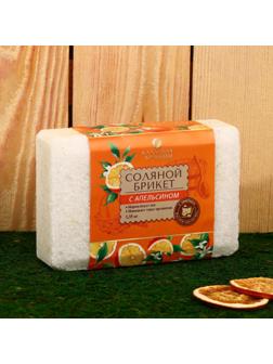 Соляной брикет с цедрой апельсина, 1,35 кг