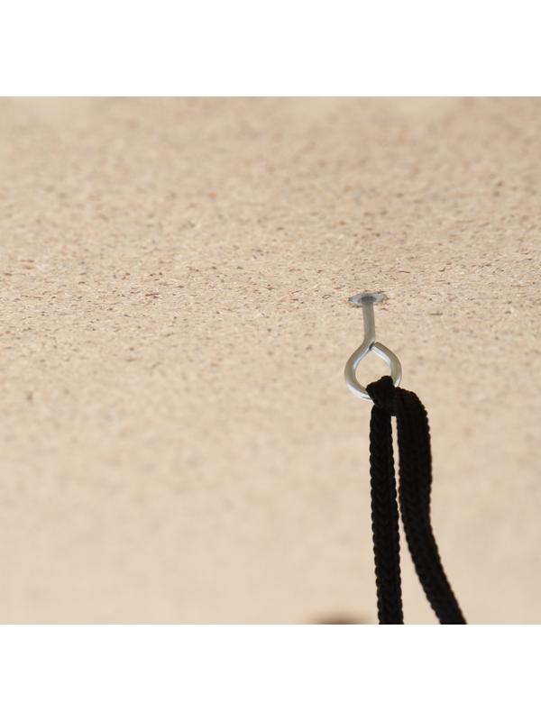 Домик-когтеточка 2-х ур. квадратный с 2-мя квадратными полками, 53 х 35 х 65 см, серый