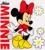 Дождевик детский, размер S, 92-98 см, Минни Маус