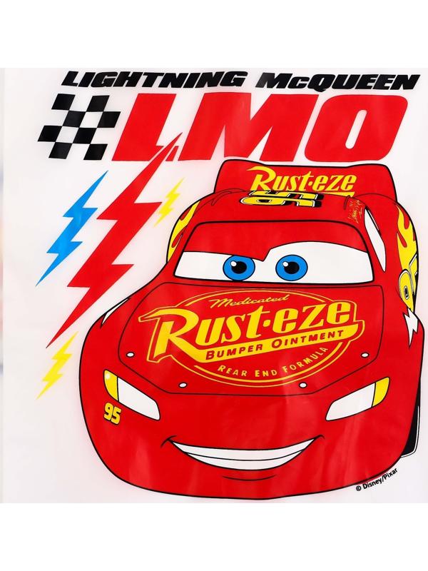 Дождевик детский, размер S, 92-98 см, Тачки