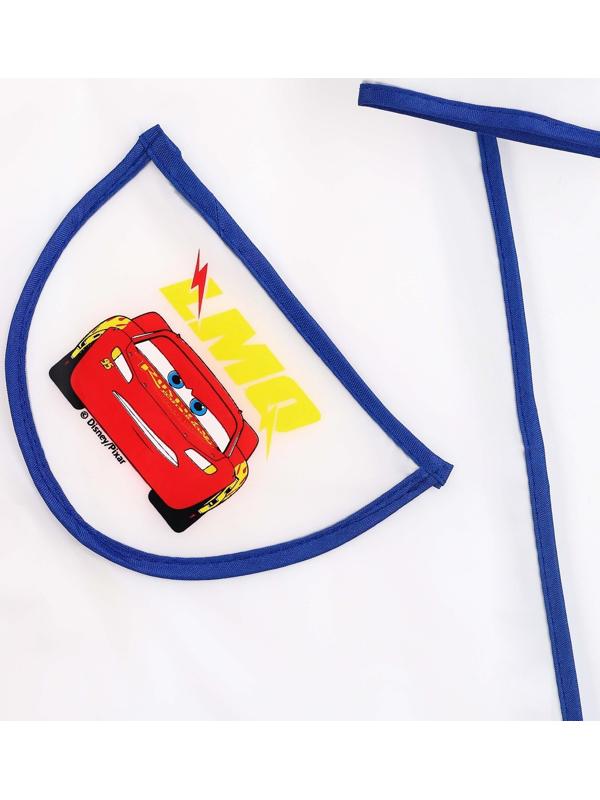 Дождевик детский, размер S, 92-98 см, Тачки