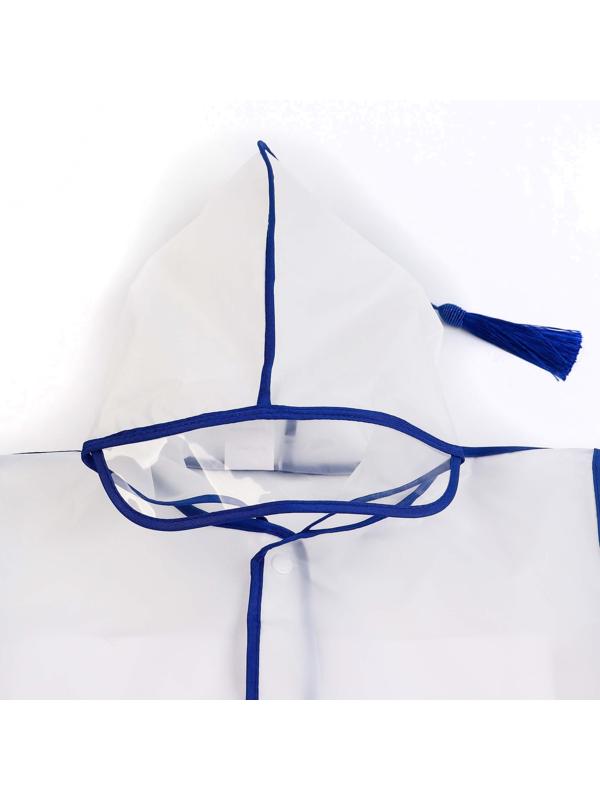 Дождевик детский, размер S, 92-98 см, Тачки