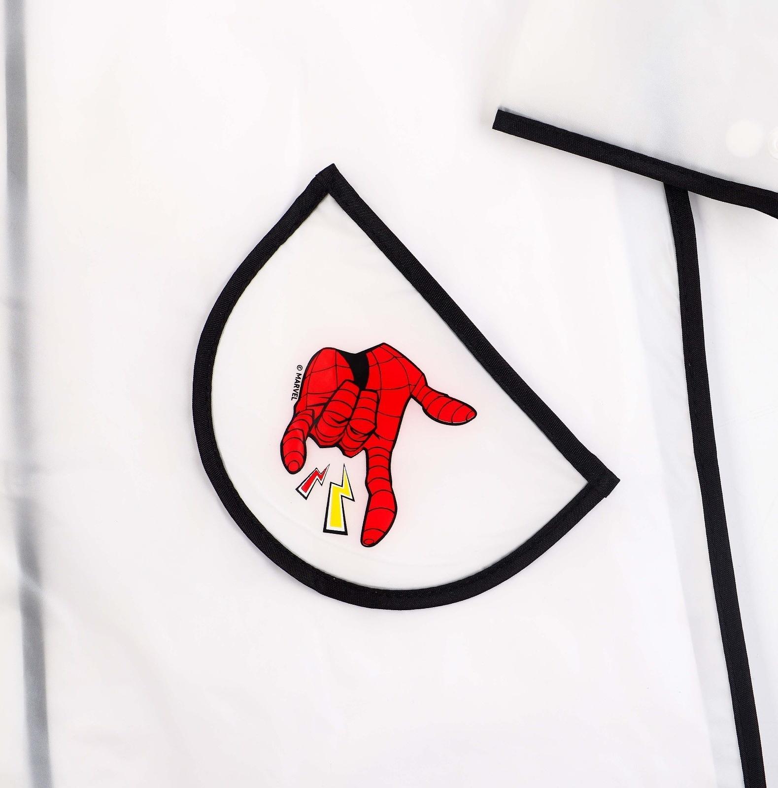 Дождевик детский, размер S, 92-98 см, Человек-Паук