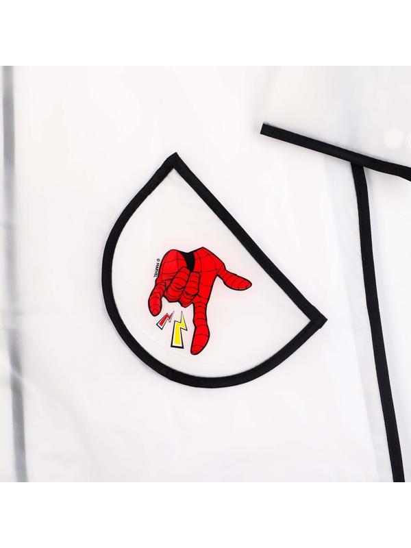 Дождевик детский, размер L, 110-120 см , Человек-паук