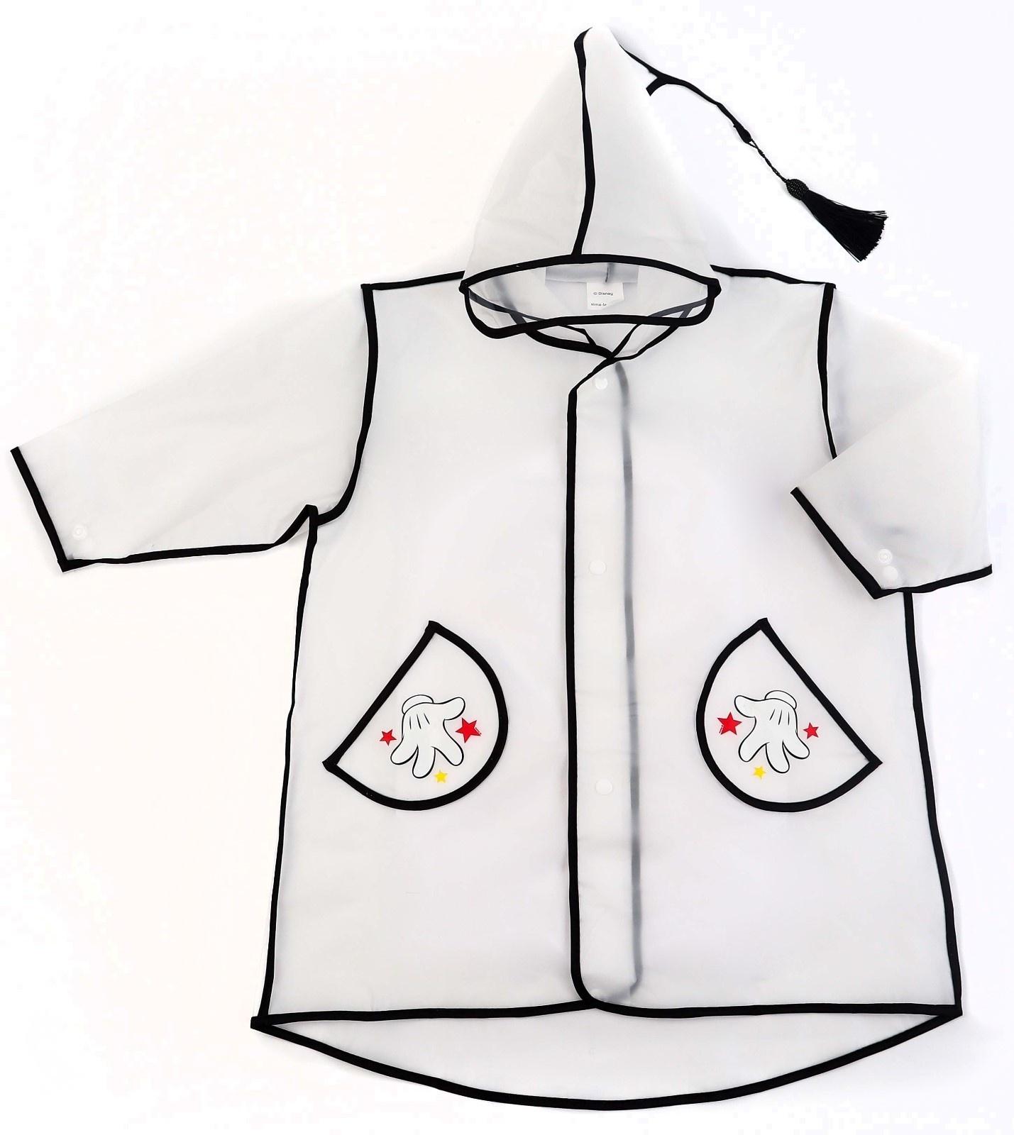 Дождевик детский, размер M, 100-110 см, Микки Маус