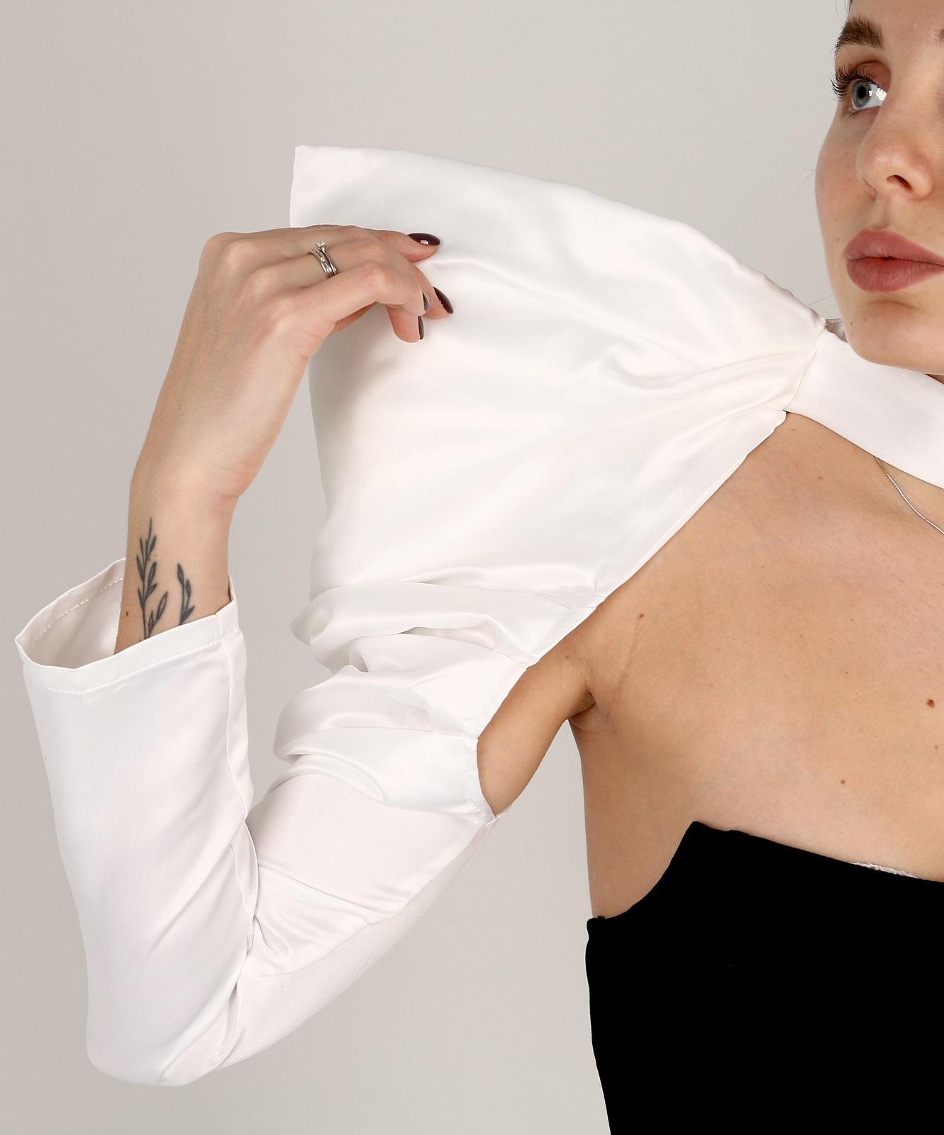 Карнавальный аксессуар - рукав + объемное плечо, цвет белый+ сюрприз