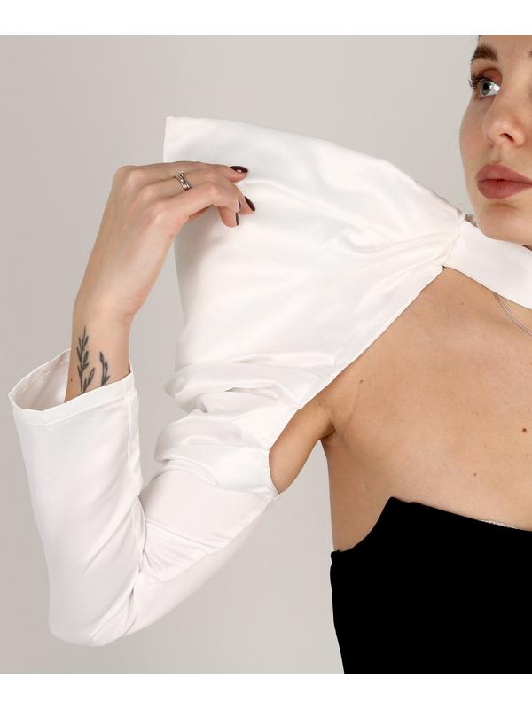 Карнавальный аксессуар - рукав + объемное плечо, цвет белый+ сюрприз