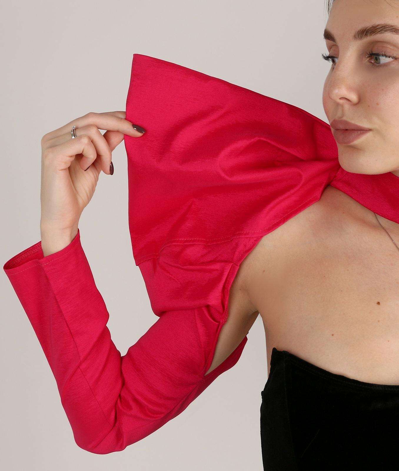 Карнавальный аксессуар - рукав + объемное плечо, цвет фуксия+ сюрприз