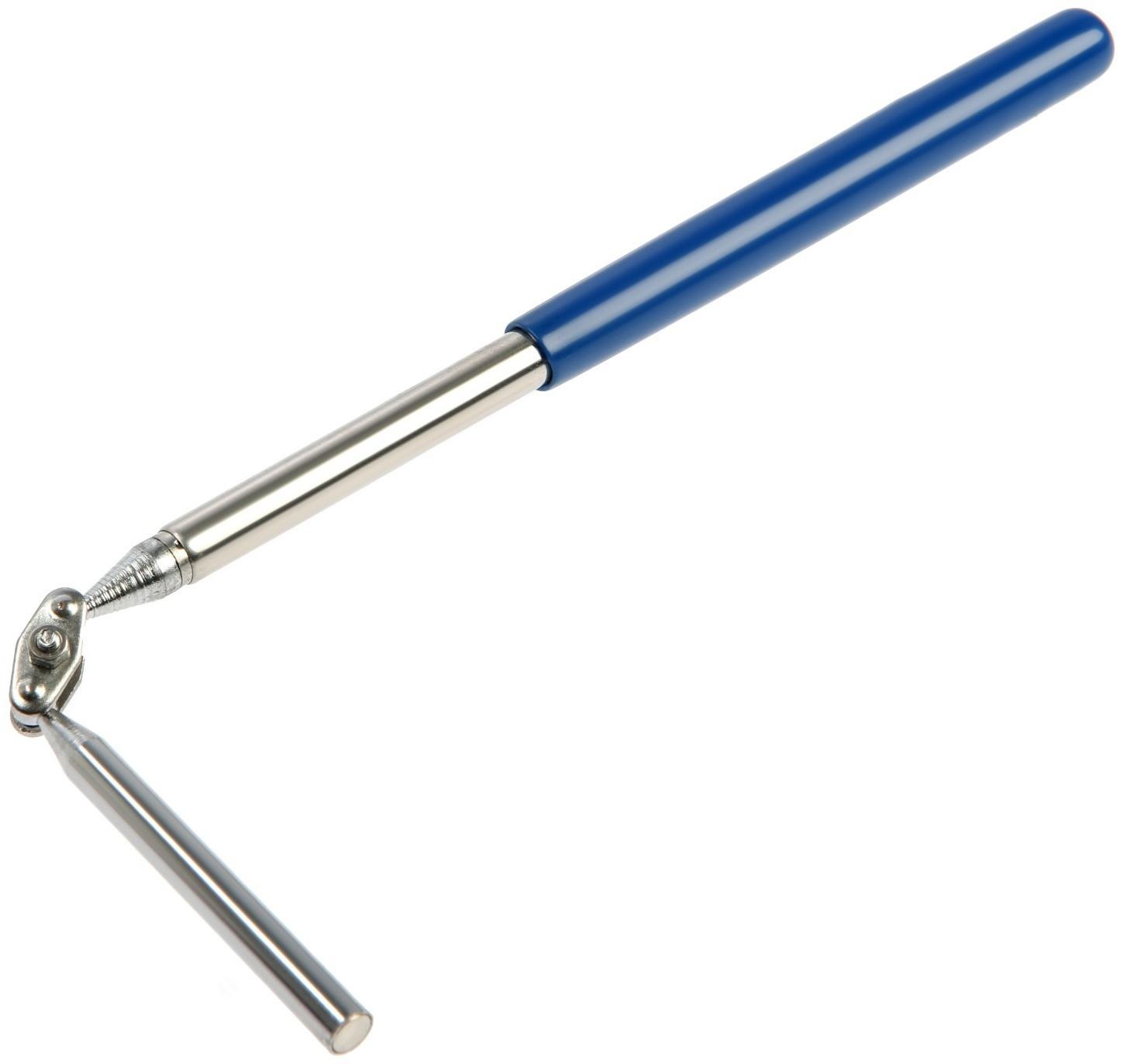 Магнит шарнирный телескопический ТУНДРА, длина изгиба 60 мм, 280 - 440 мм, до 0.5 кг