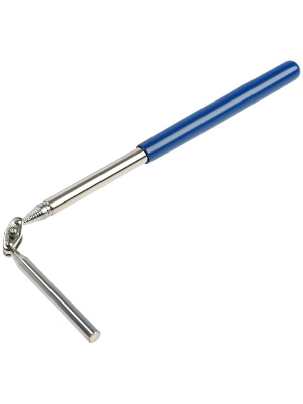 Магнит шарнирный телескопический ТУНДРА, длина изгиба 60 мм, 280 - 440 мм, до 0.5 кг